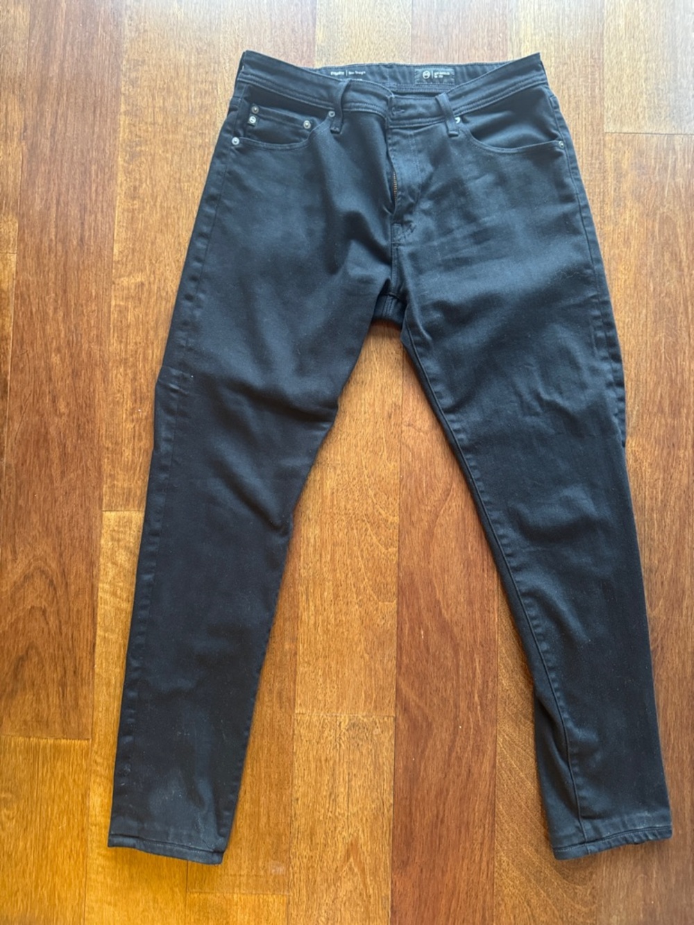 AG The Everett - Black Jeans | 33 x 34